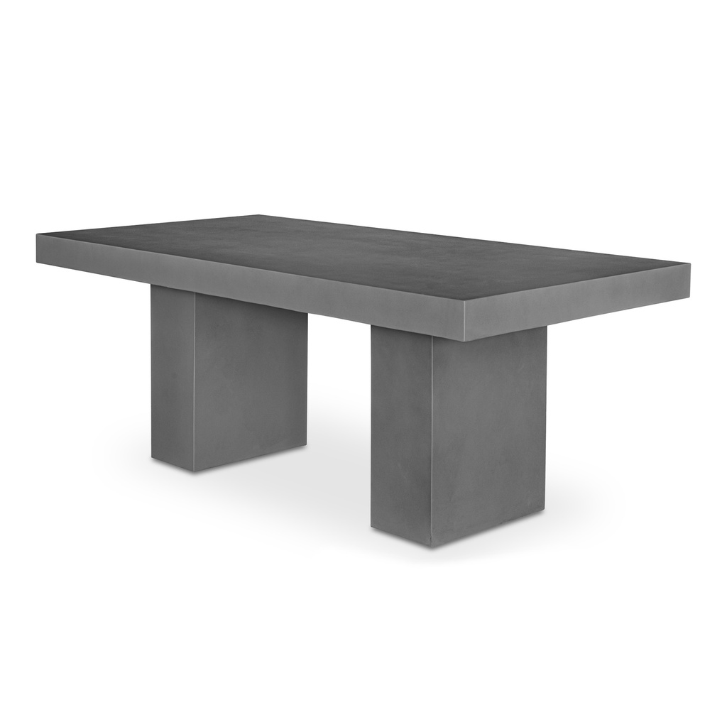 Antonius Outdoor Dining Table Grey - 1