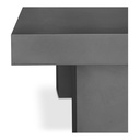 Antonius Outdoor Dining Table Grey - 4