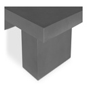 Antonius Outdoor Dining Table Grey - 5