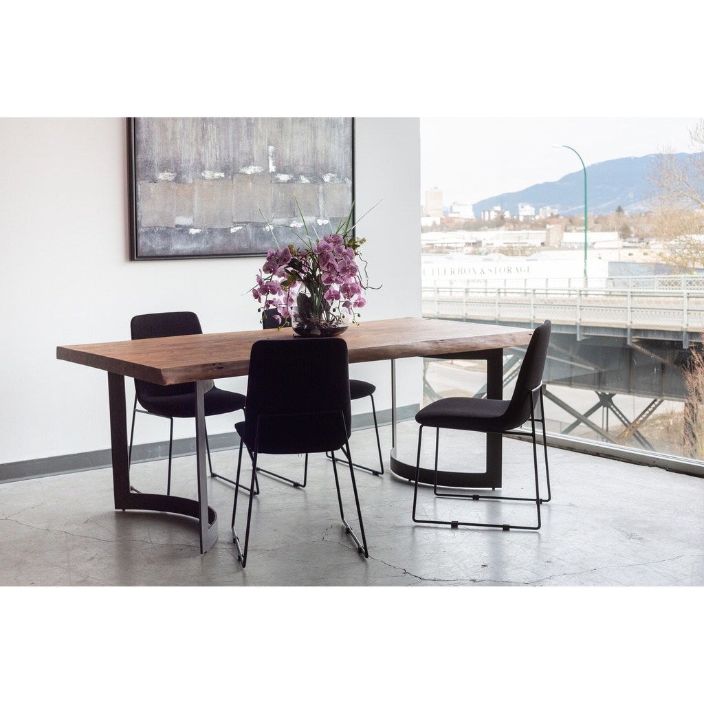 Bent Dining Table Extra Small Brown - 5