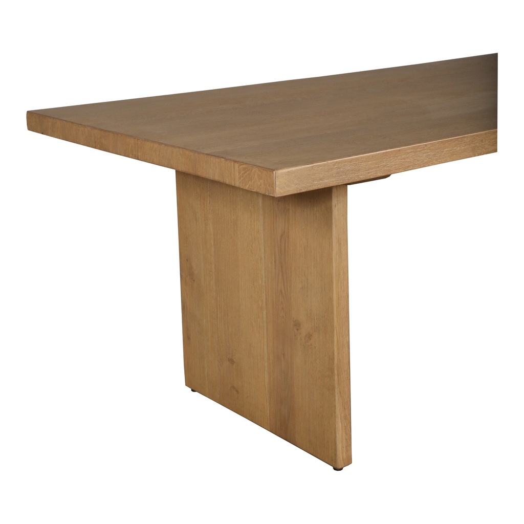 Koshi Dining Table Sandblasted Amber Oak - 4