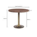 Nomi Cafe Table Brown - 12