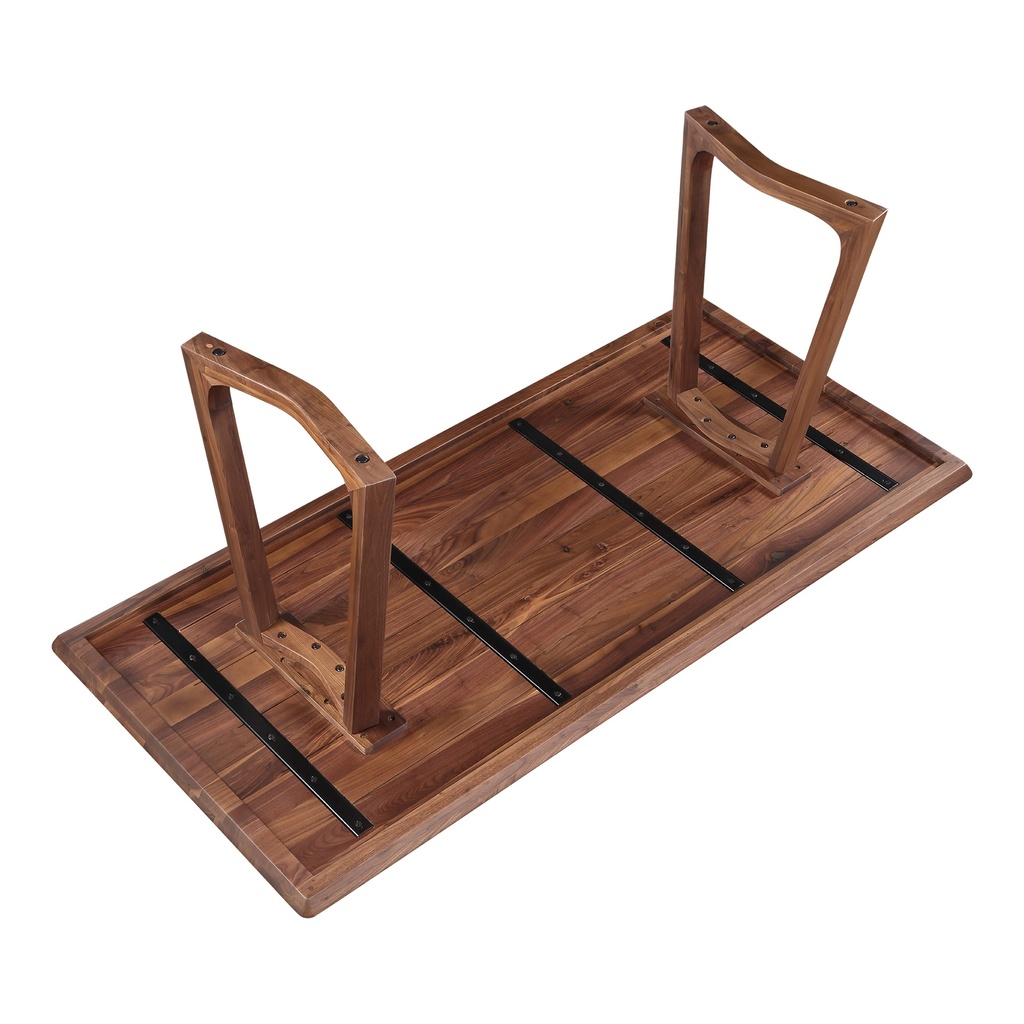 Silas Dining Table Walnut Brown - 3