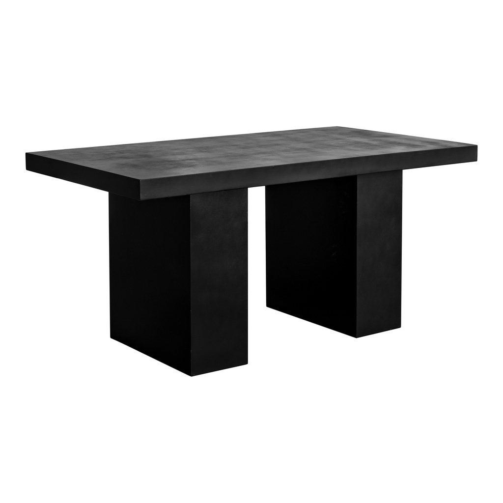 Aurelius 2 Outdoor Dining Table Black - 1