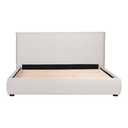Luzon King Bed Light Grey - 1