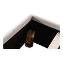 Luzon King Bed Light Grey - 8