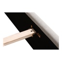 Luzon King Bed Light Grey - 9