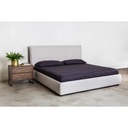 Luzon King Bed Light Grey - 14