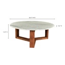 Jinxx Coffee Table White - 6