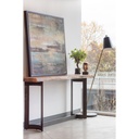 Bent Console Table Brown - 5