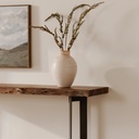 Bent Console Table Brown - 7