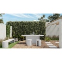 Lyon Outdoor Dining Table White Terrazzo - 6