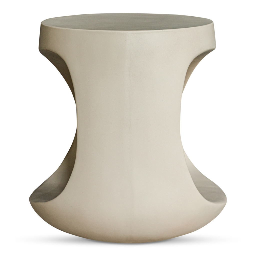 Rothko Outdoor Stool Cream - 2