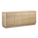 Round Off Sideboard Natural Oak - 1