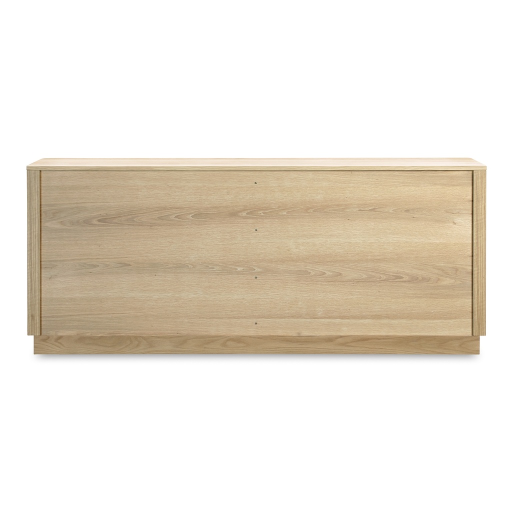 Round Off Sideboard Natural Oak - 3
