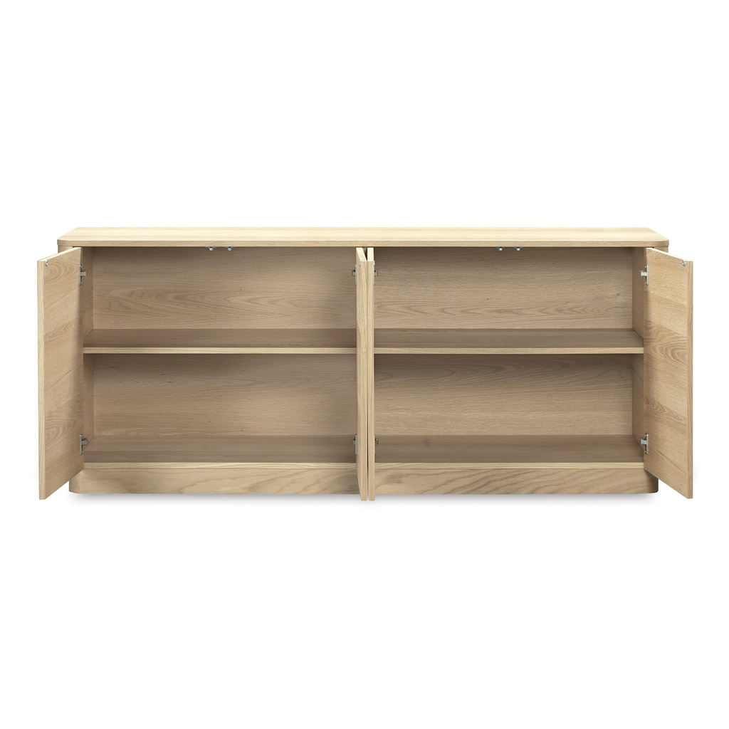 Round Off Sideboard Natural Oak - 4