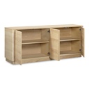 Round Off Sideboard Natural Oak - 5