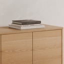 Round Off Sideboard Natural Oak - 9