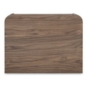 Round Off Tall Nightstand Walnut Brown - 6