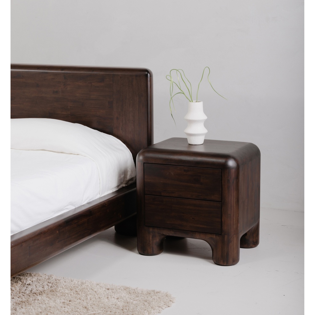 Rowan Nightstand Dark Brown - 9