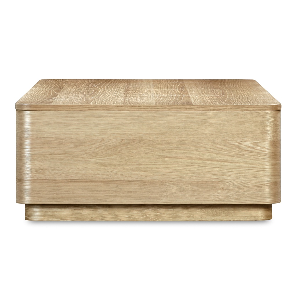 Round Off Coffee Table Natural Oak - 2