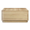 Round Off Coffee Table Natural Oak - 2