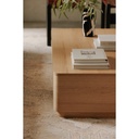 Round Off Coffee Table Natural Oak - 8