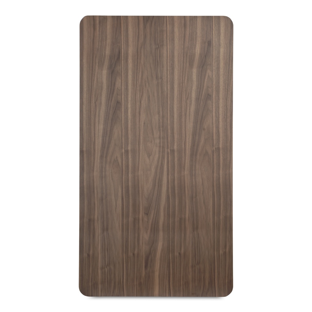 Round Off Coffee Table Walnut Brown - 5