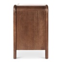 Rye 3 Drawer Nightstand Warm Brown - 4