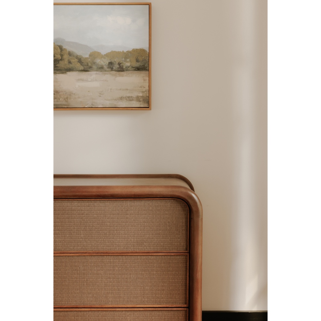 Rye 6 Drawer Dresser Warm Brown - 9