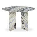 Celia Round Dining Table Green Onyx Marble - 2