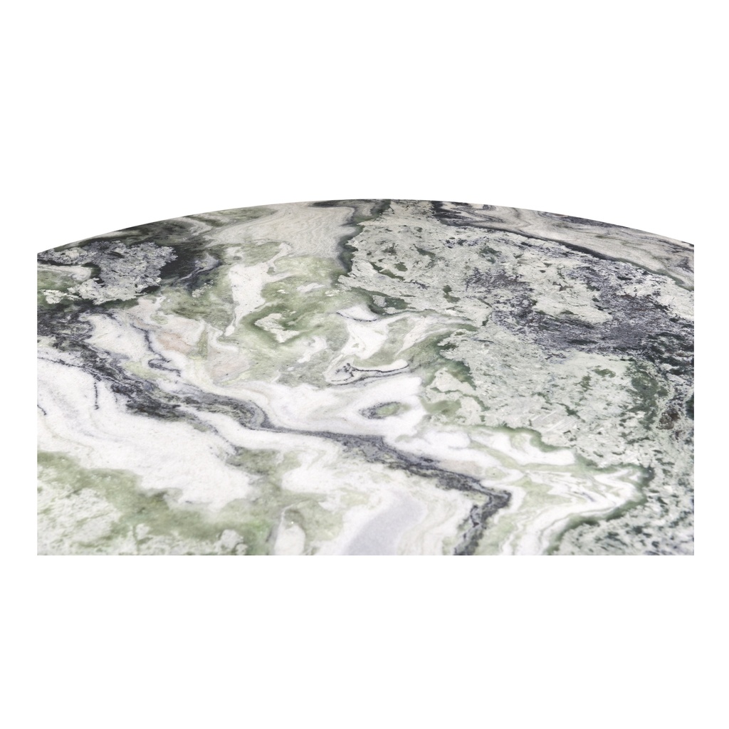 Celia Round Dining Table Green Onyx Marble - 5