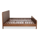 Rye Queen Bed Warm Brown - 3