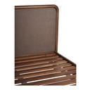 Rye Queen Bed Warm Brown - 5