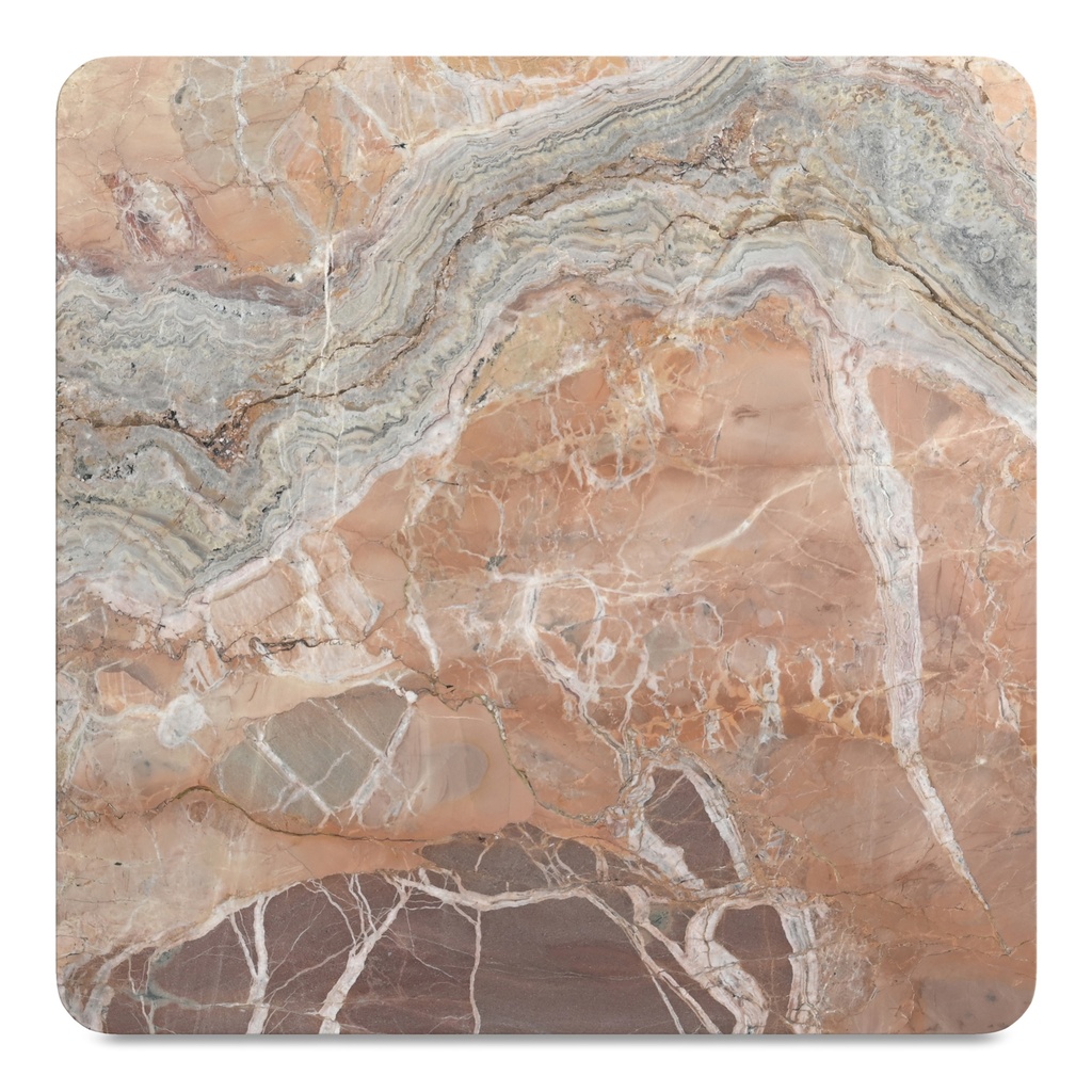 Segment Coffee Table Orange Levante Marble - 6