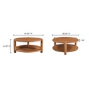 Olsen Coffee Table Vintage Brown - 7