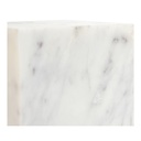 Cora Cube Tabletop Accent Banswara Purple White Marble - 3