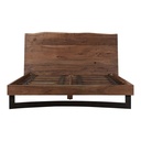 Bent Queen Size Bed Brown - 1