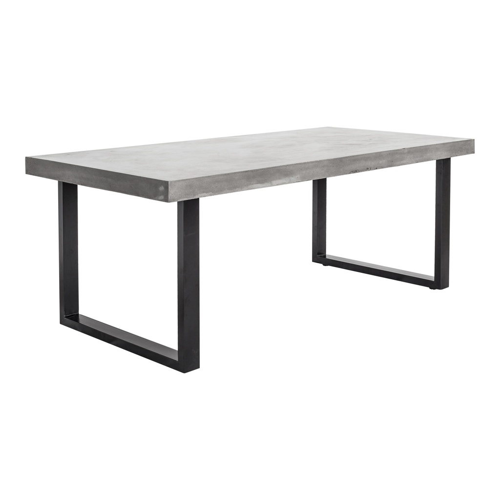 Jedrik Outdoor Dining Table Large Grey - 1