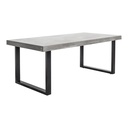 Jedrik Outdoor Dining Table Large Grey - 1