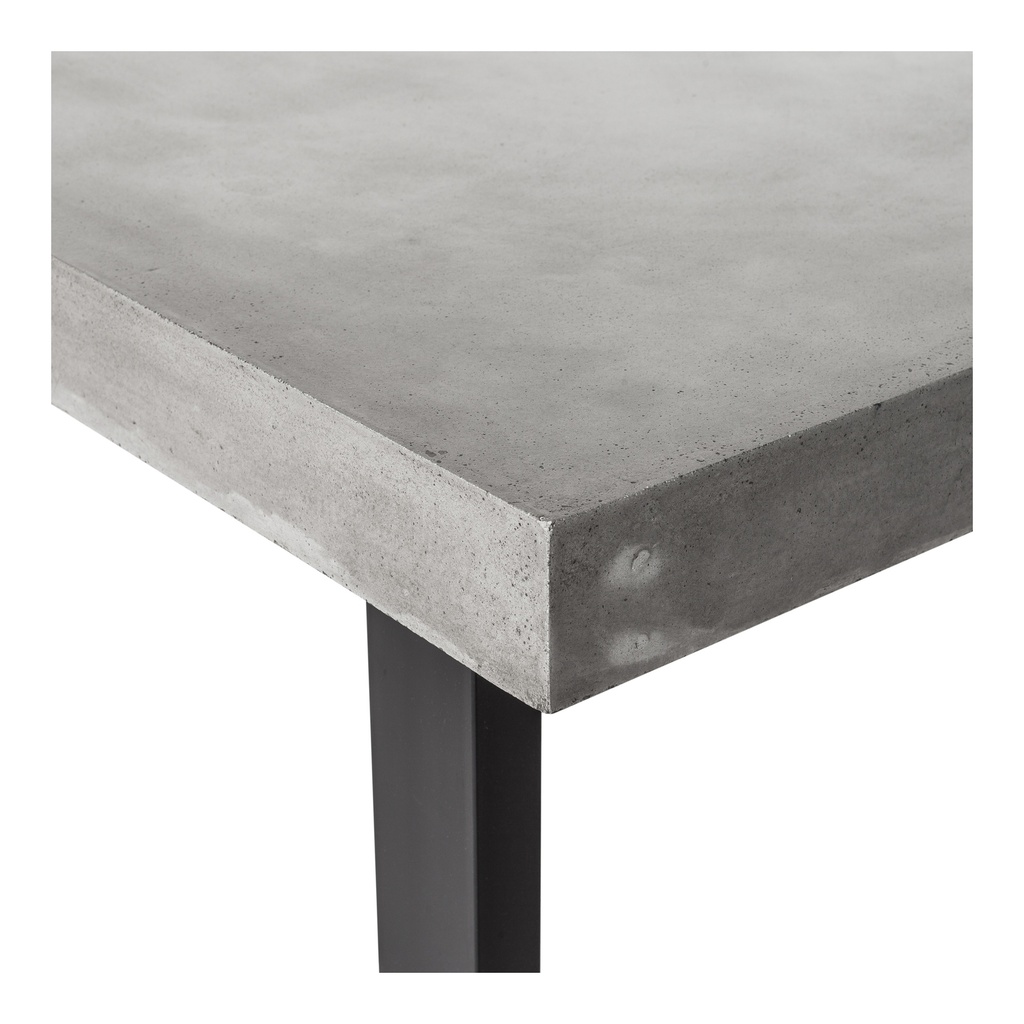 Jedrik Outdoor Dining Table Large Grey - 4