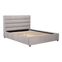 Takio King Bed Light Grey - 5