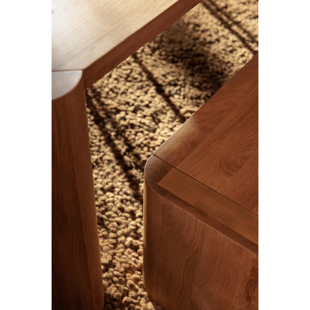 Post Small Dining Bench Natural - 5