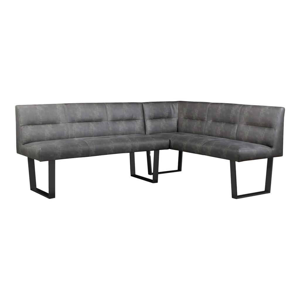 Hanlon Corner Bench Dark Grey - 1