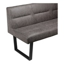 Hanlon Corner Bench Dark Grey - 2