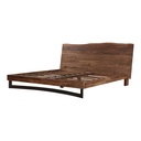Bent King Size Bed Brown - 3
