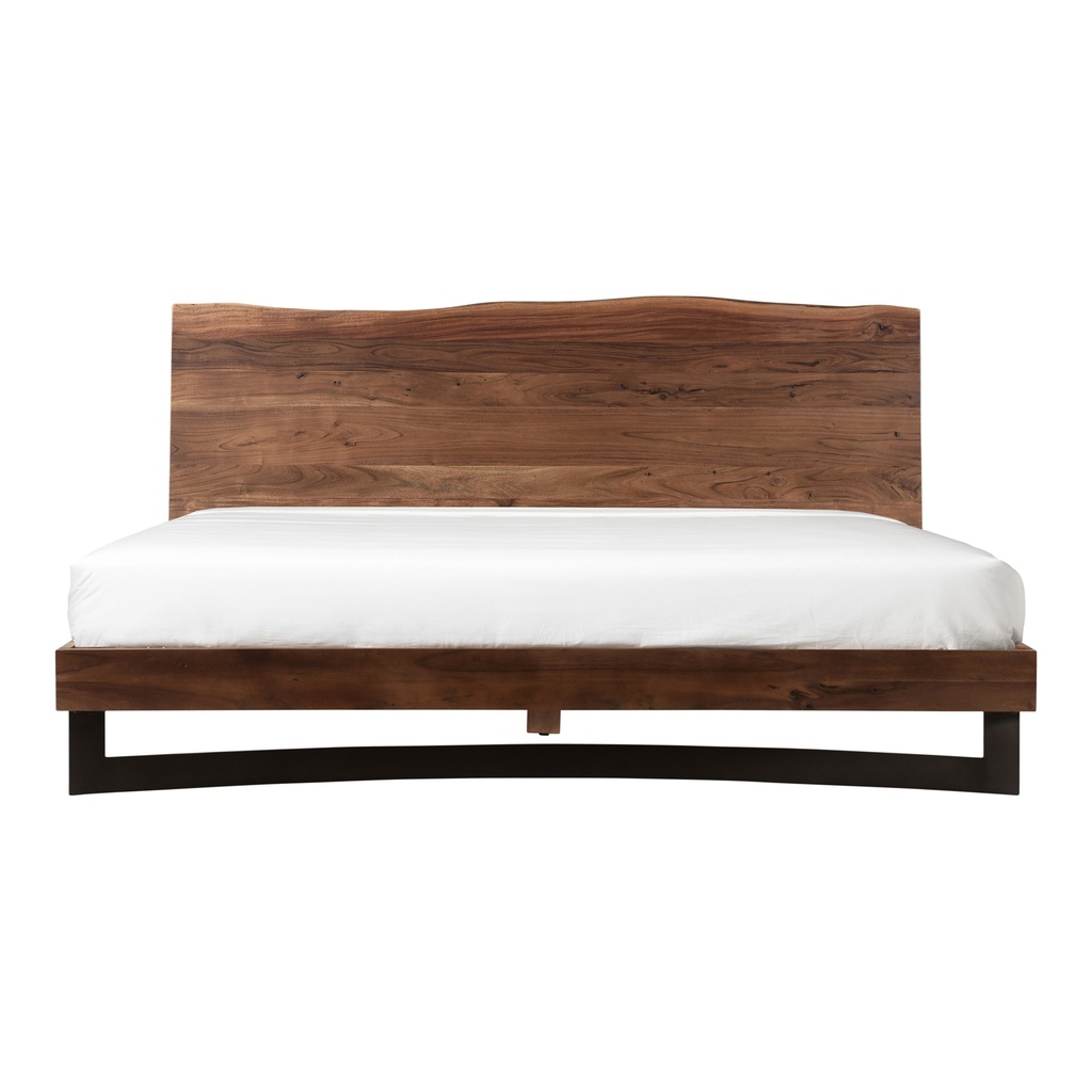 Bent King Size Bed Brown - 5