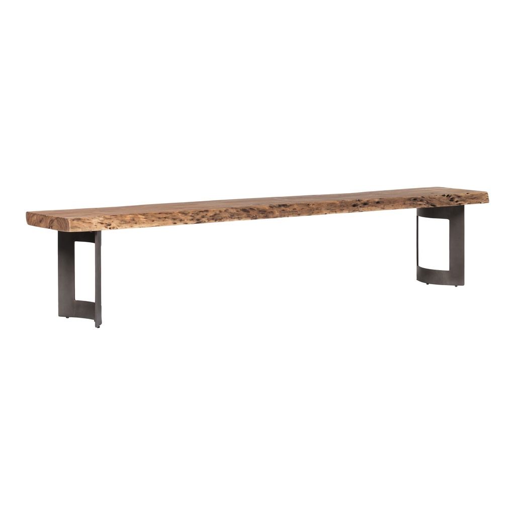 Bent Bench Large Brown - 1