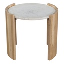 Dala Side Table White - 1