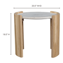 Dala Side Table White - 6